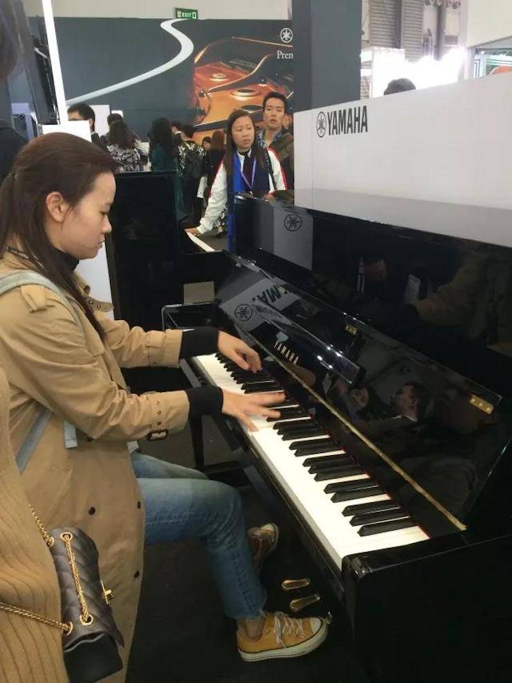 聚焦乐展|2017中国（上海）国际乐器展览会圆满落幕，钱柜777钢琴大放异彩