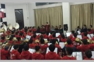 钱柜777示范乐团江西师范大学女子管乐团大师班成功举办